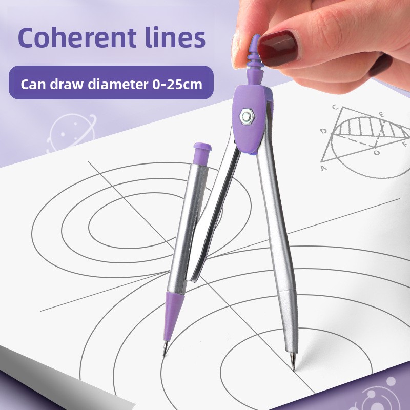 Juego de geometría de 8 piezas - Math Geometry Set With Compass reseña y precio